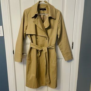 Classic trench coat size 10 Trina Turk